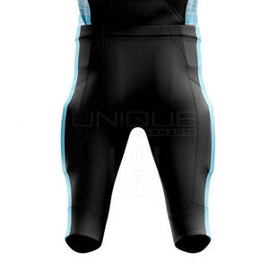 Uniforme de football américain à séchage rapide sublimé uniforme de football américain de couleur unie de style différent - Product Image 6