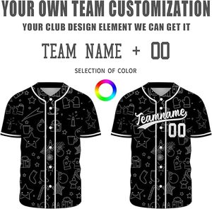 ชุดเบสบอลระบายอากาศได้ดีชุดทีมเบสบอลดีไซน์คริสต์มาส - Product Image 5