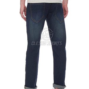 Wholesale Price Custom Made Jeans Pants <b>For</b> <b>Men</b> Unique Design Jeans Pants Hot Sale Jeans Pants - Product Image 2