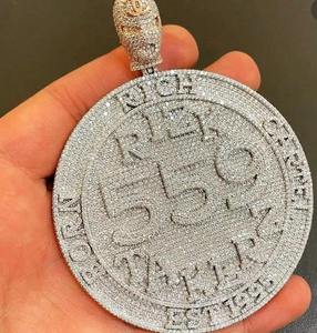 Rope Chain Pendant Necklace for <b>Men</b> and Women with Textured Cuban Link <b>Cross</b> Jewelry Design - Product Image 2