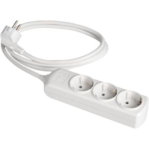 Presa multipla bianca 3680W 3 prese cavo 5m 250V 16A (Solera 8053) - Product Image 1