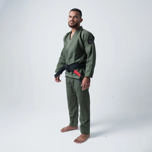 Kimono de Jiu-Jitsu pour hommes, kimono de Jiu-Jitsu en tissu de coton, uniforme confortable, vêtements d'entraînement, vente en gros - Product Image 4