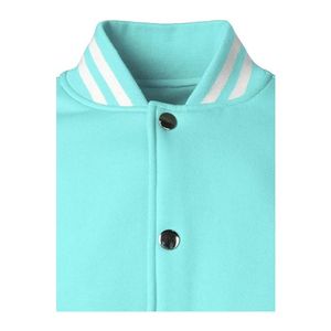 Men's Custom Logo Wool Varsity <b>Jacket</b> School College Chenille Embroidery Leather Melton Contrast Casual <b>Patch</b> Winter Zipper - Product Image 4