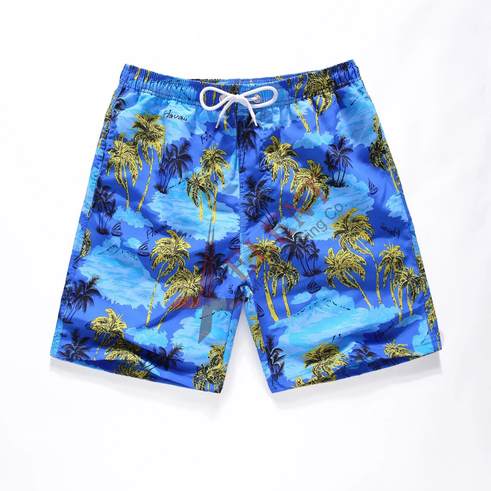 2023 hawaiian men's shorts plus size beach style men set printed custom brand hot sales wholesale beach shorts swim shorts sweat