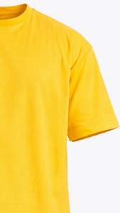 T-shirt ample de style nouveau, t-shirt surdimensionné personnalisé avec logo, blanc, 100% coton, grande taille, t-shirts grands et longs - Product Image 6