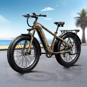 Vélo électrique pour adultes avec moteur 960W (pic), pneus larges de 26 pouces, batterie amovible 48V 15AH, vélo de montagne électrique - Product Image 1