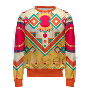 Sudaderas Deportivas de Invierno Transpirables de Alta Calidad con Estampado, Cuello Redondo, UNI GEAR, Poliéster/Algodón, Ropa Casual Urbana Nueva para Hombre y Mujer - Product Image 1