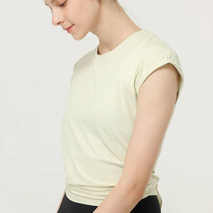 Vente chaude femmes 100% Polyester débardeur personnalisé couleur unie respirant tricoté tissu Hip Hop Style chaud à vendre - Product Image 6
