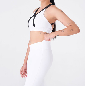 Conjunto de yoga personalizado al por mayor conjuntos de ropa deportiva de alta calidad conjuntos de poliéster/Spandex Fitness mujeres ropa de gimnasio conjuntos de yoga - Product Image 6