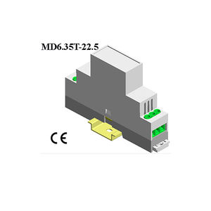 Boîtiers de rail Din modulaires personnalisés du fournisseur indien MD6.35T-22.5 boîte de contrôle de l'électronique et des instruments en plastique ABS - Product Image 1