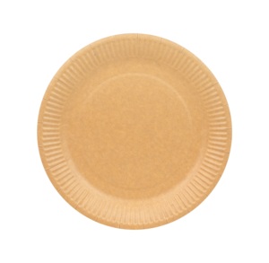 7.5 Inch Round Paper Plate Disposable Light Weight for Restaurant, Camping and Party - Product Image 1