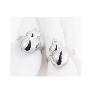 <b>Hand</b> Crafted Luxury Table Decor High Quality Metal Napkin <b>Holder</b> <b>Ring</b> for Wedding Table Top & Events Decoration In Low MOQ - Product Image 5