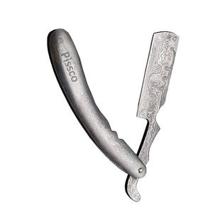 Couteau à raser pliable Pissco, fabriqué au Pakistan, directement de l'usine, pour barbier. - Product Image 3