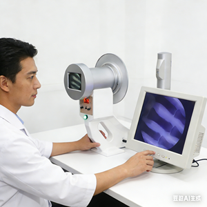 Appareil de radiographie portatif pour clinique de podologie, fluoroscopie en temps réel pour le diagnostic osseux du pied et de la <span class=keywords><strong>cheville</strong></span>, et usage vétérinaire - Product Image 2