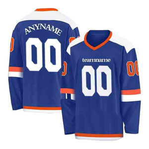 Oem Customized Twill Embroidered Hockey Jerseys Fast Turn around Team Sublimation Ice Hockey Wear <b>New</b> Customizable Hockey - Product Image 5