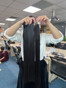 ผมมนุษย์แบบตรงกระดูกผมมนุษย์เวียดนามผมตรงผมต่อแบบมัดเดียว - Product Image 5