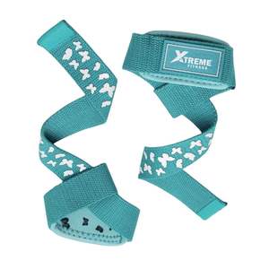 Correas de Levantamiento de Pesas de Gimnasia de Verano al por Mayor, Agarre Flexible para Entrenador de Gimnasio, Soporte para Muñeca, Cierre de Velcro con Estampado de Gel de Algodón, Crossfit - Product Image 4