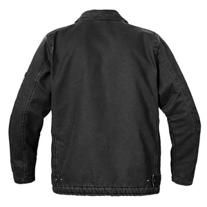 <b>Men</b> Winter Heavyweight <b>Canvas</b> Vintage Work <b>Jacket</b> Distress Sherpa Lined Mechanic Work <b>Jacket</b> - Product Image 2