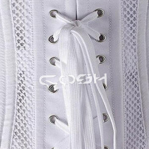 Corset blanc en maille sous-poitrine pour le remodelage de la taille |   Fabricant de Corsets en Gros - Product Image 5