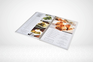 Menu Restaurant with Rigid <b>Box</b> <b>Cheap</b> Hi Quality Menu Manufacturer Color Print Mat and Glossy Lamination Brochure - Product Image 6