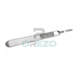 Manche de scalpel manuel sur mesure - Réutilisable, léger, certifié CE, instrument chirurgical de haute qualité pour la chirurgie générale - Product Image 4