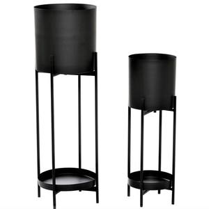 Vases et jardinières en métal chromé noir et or, carrés, modernes et créatifs, de la marque Vishal Handicraft, pour la maison et le jardin. - Product Image 5