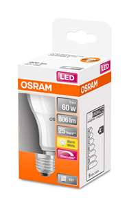 Lampada LED standard dimmerabile E27 9W 2700K 806Lm (Osram 4058075433861) - Product Image 2