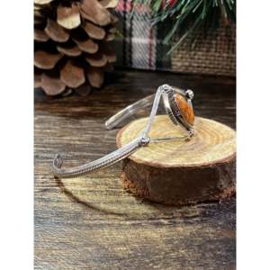 Grace Kenneth Spiny Oys & Sterling <b>Silver</b> Fashion <b>Cuff</b> <b>Bracelet</b> - Product Image 3