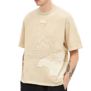 Prix ​​bas, prix de gros, t-shirt imprimé ample en coton 100% pour hommes, t-shirts personnalisés avec logo au meilleur prix - Product Image 1