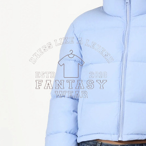 FANTASY WEAR Veste matelassée pour homme de haute qualité, personnalisée, avec capuche amovible, logo de designer, noire, coupe oversize - Product Image 3