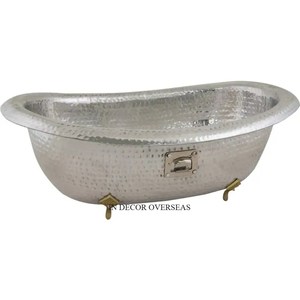 Enfriador de botellas de cerveza de vino de Metal de calidad lujosa chapada en oro de alta calidad, cubo de hielo, bañera de bebidas con soporte de trípode, artículos para bar - Product Image 6