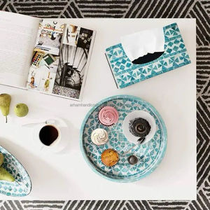 Vente en gros de papier de soie Soft Pack 100% vadrouille naturelle et boîte de papier de soie dénudé pour le visage PAR L'ARTISANAT DE LUXE À PAS CHER PRIX - Product Image 4