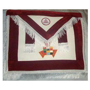 MASONIC GRAND LODGE PAST MASTER TABLIER COLLIER DE CHAÎNE AVEC COLLIER DE CHAÎNE DE QUALITÉ SUPÉRIEURE Tablier de loge bleu royal de haute qualité - Product Image 3