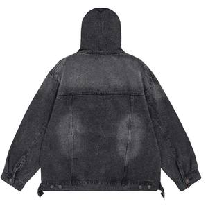 Sudadera con capucha de alta calidad Pullover Jeans para hombres en tamaños personalizados y colores Sudaderas con capucha de jeans de último diseño para hombres - Product Image 6