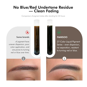 <span class=keywords><strong>Tinta</strong></span> de Micropigmentación Nuojo 15ml, Orgánica, Vegana, No Tóxica, Libre de Crueldad, Pigmento Líquido Semipermanente para Cejas y Labios 27 - Product Image 3