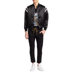 แจ็คเก็ตผ้าซาตินผู้ชายสไตล์ล่าสุด ไซส์ผู้ใหญ่ ขายดี แจ็คเก็ตผ้าซาตินฤดูหนาวผู้ชาย คุณภาพดีที่สุด - Product Image 3