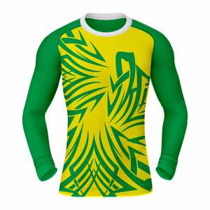 Rash Guards Anti-UV y transpirables personalizados al por mayor para eventos de equipos con impresión personalizada - Product Image 1