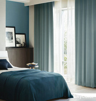 Qualité exceptionnelle coût d'usine Lilycolor Textiles de maison tissu de rideau en tulle bloquant la lumière