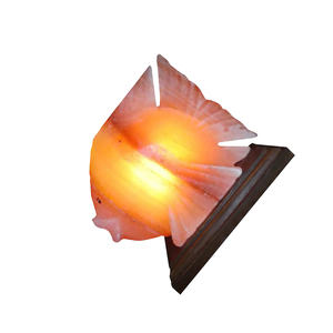 โคมไฟเกลือแกะสลักสีชมพูรูปสัตว์วัสดุออร์แกนิกใหม่ - Product Image 6