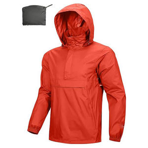 Chaqueta de lluvia unisex para actividades al aire libre-Material transpirable Oferta de secado rápido para senderismo y camping Chaquetas de lluvia para hombres - Product Image 6