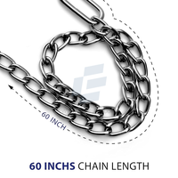 Appareil de levage OB durable avec 2 crochets de traction et 2 chaînes en acier inoxydable de 60 pouces pour vache, chèvre et bétail, livraison incluse