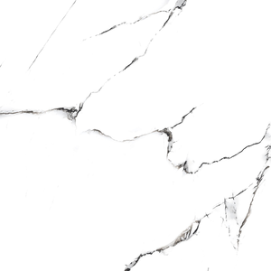 Mármol blanco de Carrara, azulejos de porcelana de 600x600mm, acabado brillante, estilo clásico moderno para baño, grado AAA, directo de fábrica indio - Product Image 6