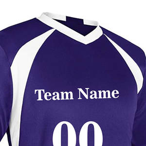 Maillot de football noir à sublimation personnalisé OEM pour adultes, respirant, entraînement de football, vêtements de football de qualité supérieure, maillot de football - Product Image 2