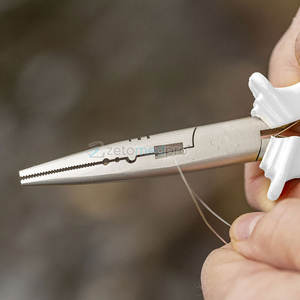 Pince à sertir professionnelle pour la pêche, outil pour les bornes de câbles, crochet, pince à sertir durable pour la pêche, connecteur de câble en acier inoxydable - Product Image 5