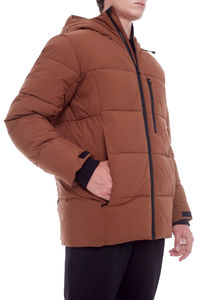 Vestes d'hiver matelassées respirantes imperméables de haute qualité pour hommes, style streetwear, nylon/polyester, faible MOQ, vente en gros - Product Image 4