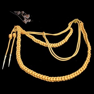 Accesorio de Hombro con Cordón de Alambre Metálico Dorado, Aguillette, Aiglet, Aglet, para Disfraces Unisex de Adultos, Guardia de Honor, Grupo de Arte, Accesorios para Alas - Product Image 2