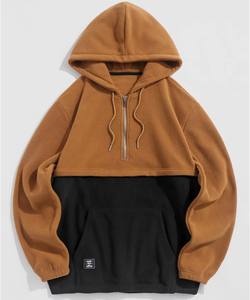 Bangladesh Sweat à capuche court surdimensionné de luxe 450 GSM pull de haute qualité 100% coton pull tricoté lourd pour l'hiver - Product Image 1