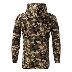 Ensemble de survêtement sportif d'entraînement en deux pièces respirant imprimé d'hiver - Product Image 2