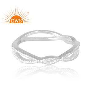 แหวนเงิน925เงินสเตอร์ลิงออกแบบทันสมัยสำหรับผู้หญิงเครื่องประดับที่กำหนดเองสำหรับผู้หญิงของขวัญสำหรับผู้หญิงสำหรับผู้หญิงสำหรับเธอ - Product Image 4