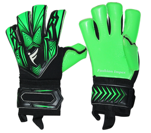 Gants de gardien de but de football professionnels les plus récents, design léger, respirant, en latex, fermeture à boucle et crochet pour une utilisation en extérieur - Product Image 1